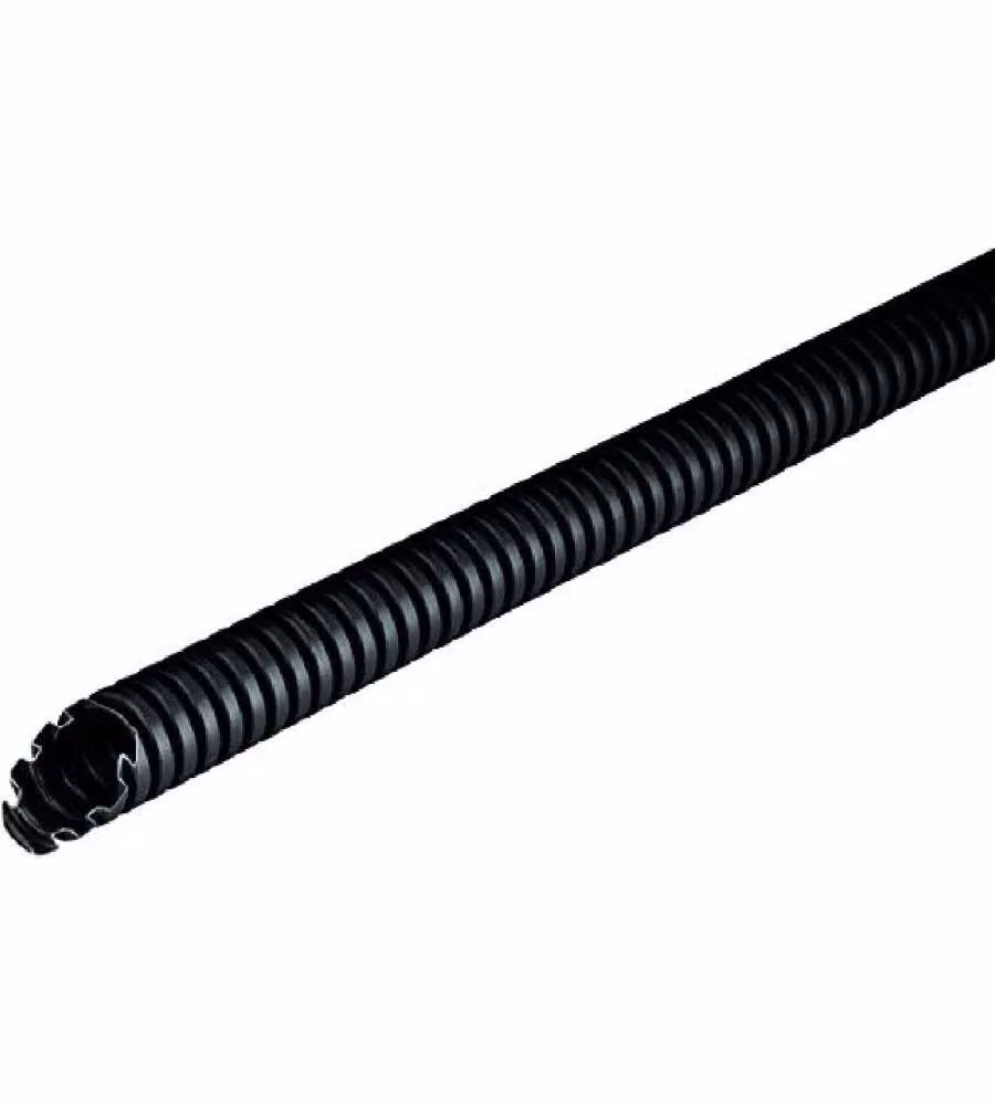 Blindo Plast Tubo Corrugato PVC Nero 32 mm Rotolo 25 metri Elettrico