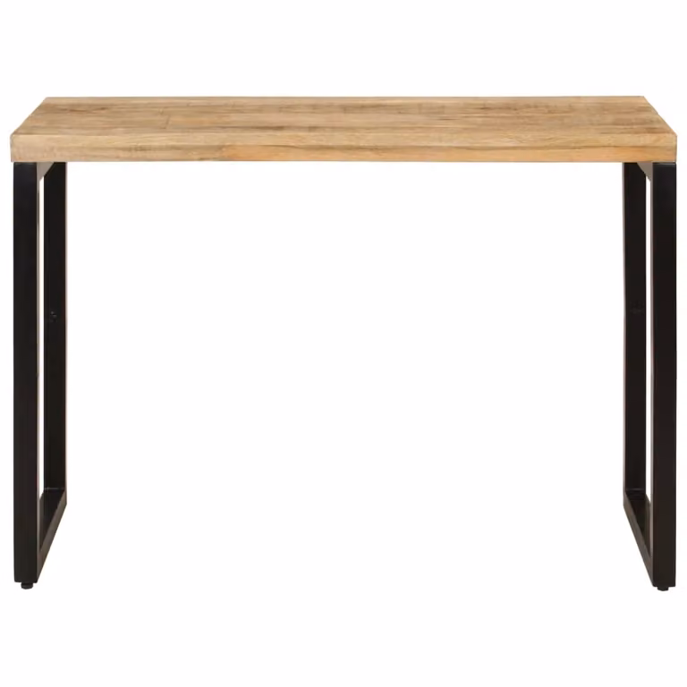 vidaXL Tavolo da pranzo 110x50x76 cm in legno massiccio di mango