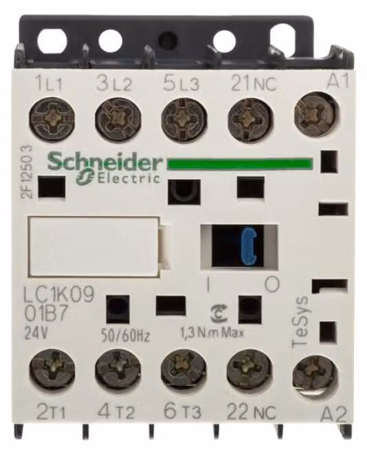 Schneider Electric GmbH Contattore 9A 24V 50/60HZ LC1K0901B7 (LC1K0901B7)