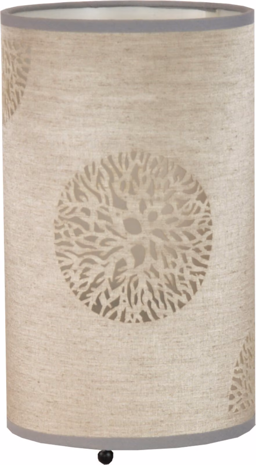 Lampada da tavolo PERLA beige 1xE14x40W in tessuto, dimensioni: 25x15x15 cm, IP20, Candellux