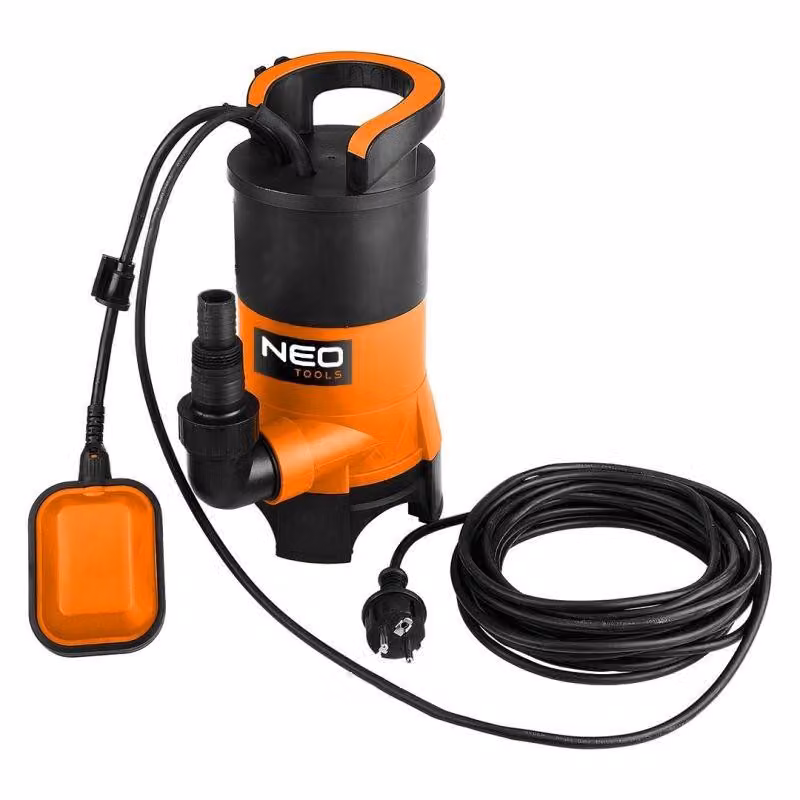 Pompa sommersa per acqua pulita e sporca 400W 04-745 NEO TOOLS