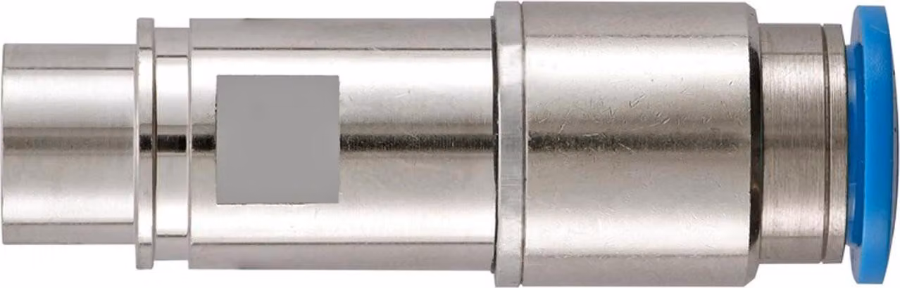 Contatto pneumatico HARTING con valvola di intercettazione Presa di contatto (F) Diametro esterno tubo flessibile 10,0 mm, 1 pezzo Materiale