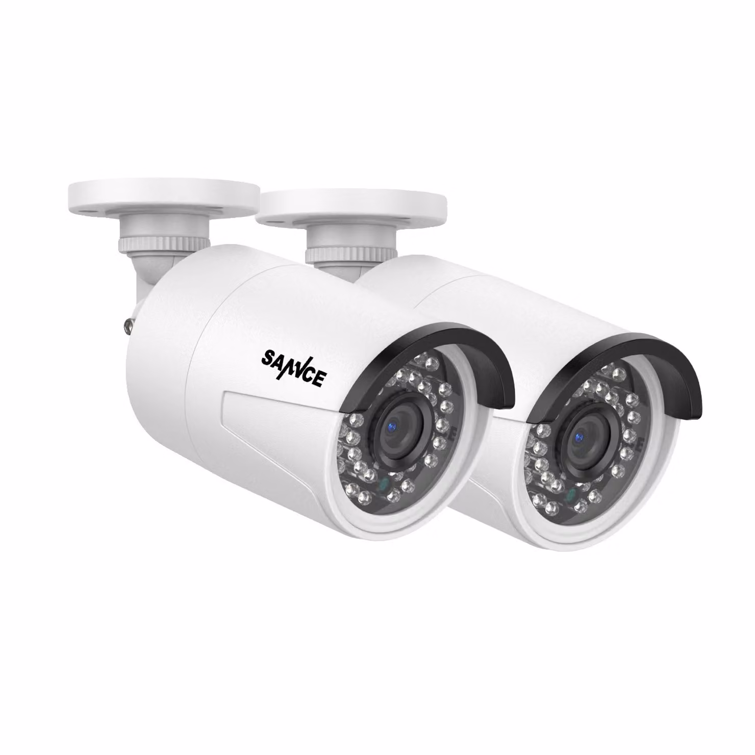 Telecamera di sicurezza SANNCE, risoluzione 3MP, visione notturna, design resistente alle intemperie, 71FQ02Seventy-one FQ02