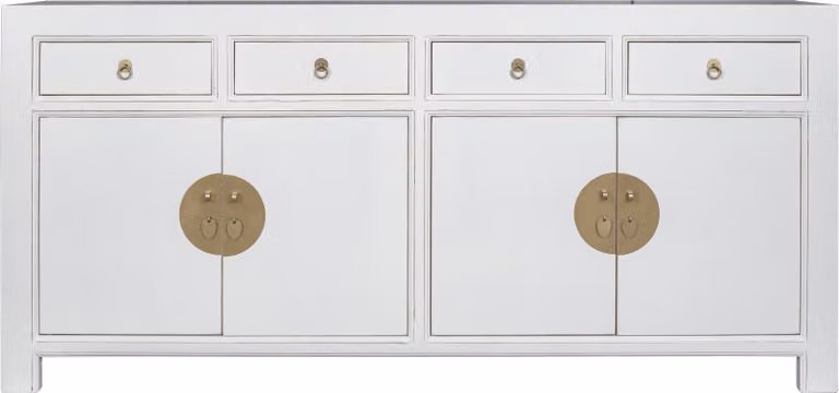 Fine Asianliving Cassettiera cinese Credenza cinese Armadietti cinesi Mobile cinese Mobile orientale asiatico 180x85x40