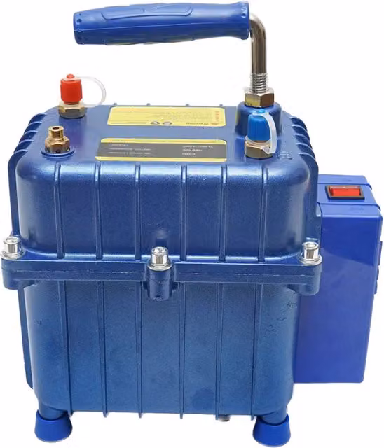 Pompa per vuoto multifunzionale Breckner per impianti di refrigerazione, 36 l/min, 220 V, Blu