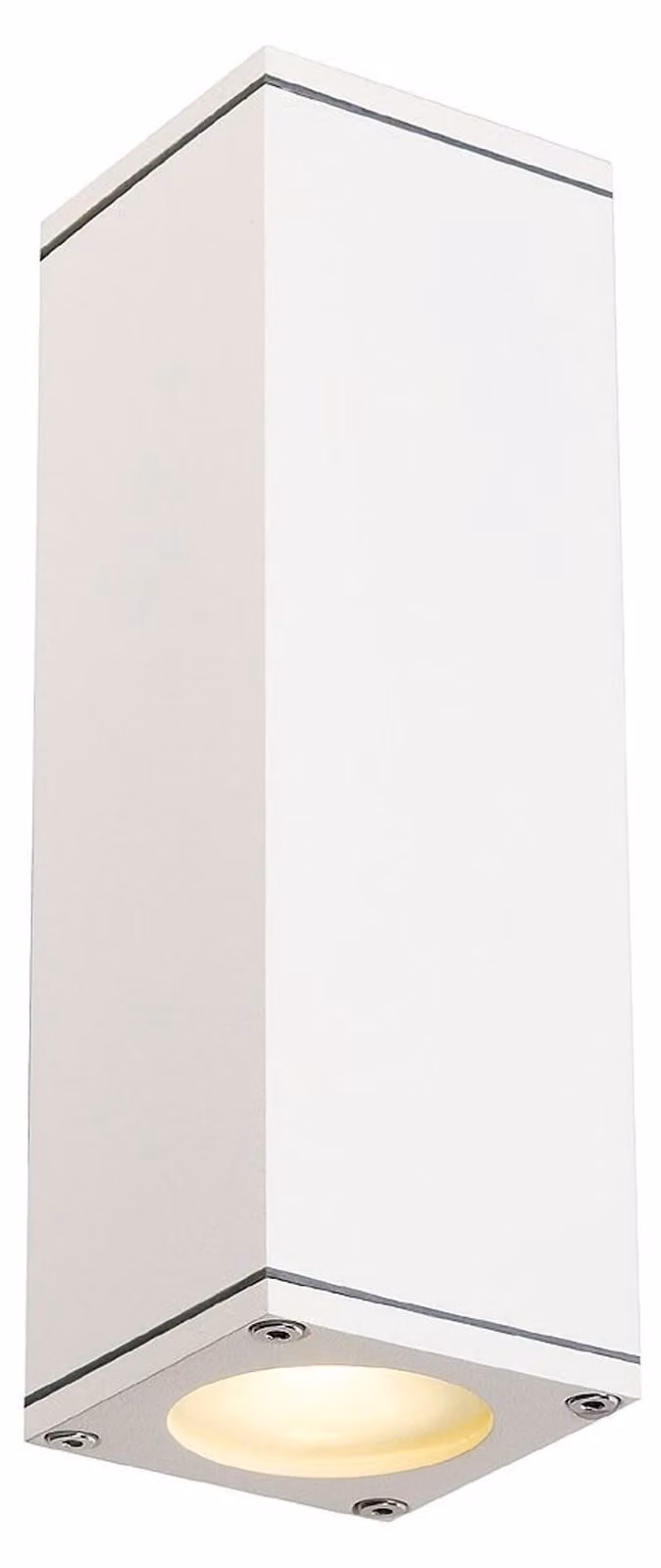 SLV THEO UP/DOWN OUT GU10 Applique, angolare, bianco, max. 2x35W Applique con due lampade