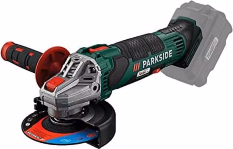 Smerigliatrice angolare a batteria PARKSIDE® 20 V PWSA 20-Li C3, senza batteria e caricabatterie