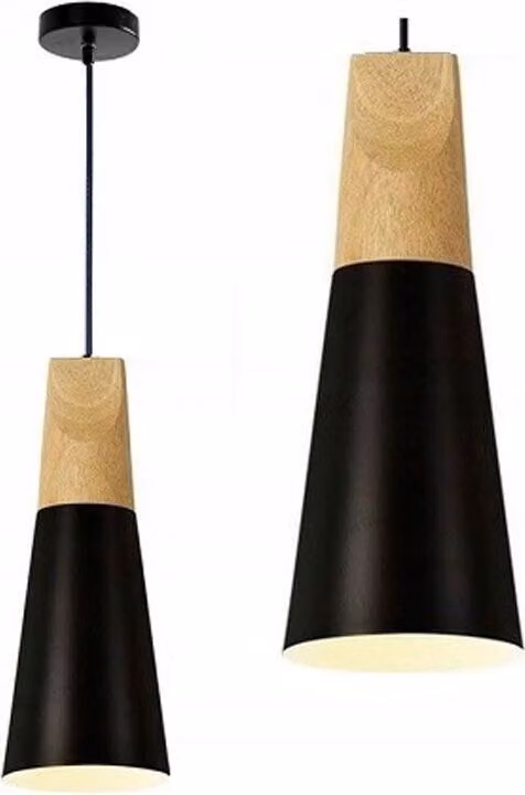 Lampada tooLight App057-1Cp Scandi B Black