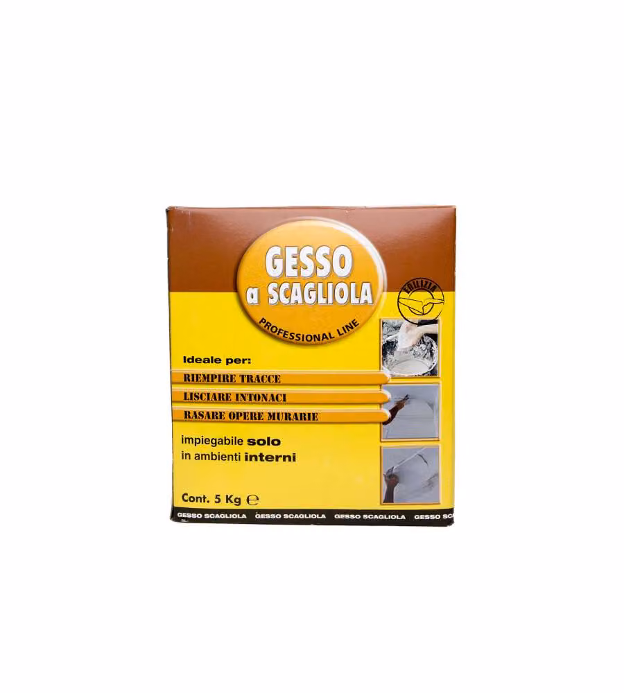 Colorchimica Gesso Scagliola - 5 kg - Uso Interno