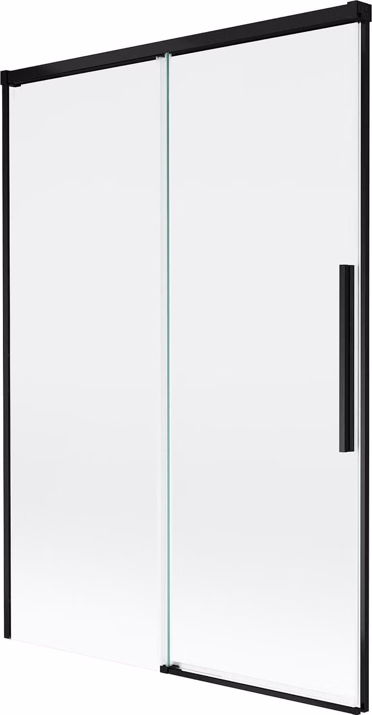 Mexen Rox paratia doccia 2 ante scorrevoli 120 x 150 cm, trasparente, nero - 8C9-120-001-70-00