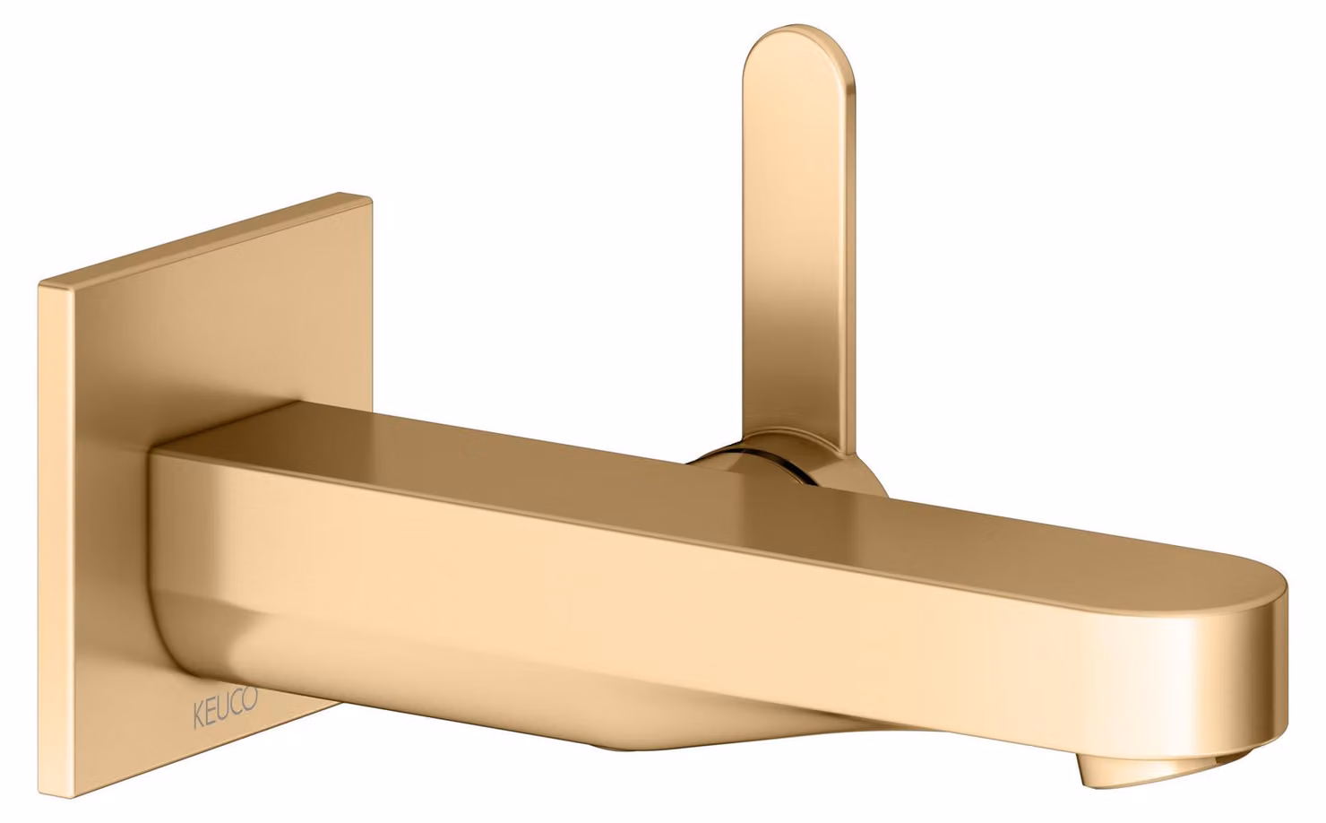 KEUCO IXMO Flat Mitigeur monocommandé encastré pour lavabo, 165mm, rosace carrée, 59516250302, 59516250302