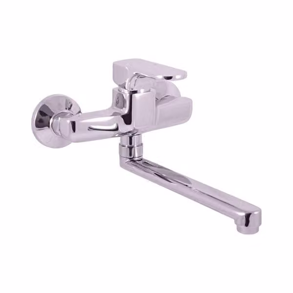 Miscelatore per lavello/lavandino YUKON, Colore: cromo, Dimensioni: 150 mm (YU101.5/23)