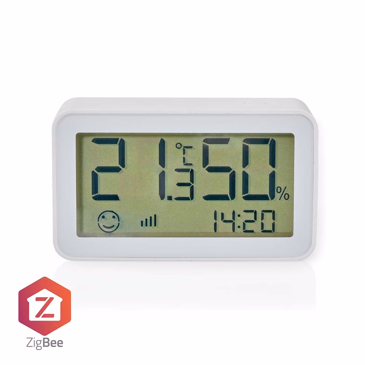 Sensore climatico SmartLife | Zigbee 3.0 | Funzionamento a batteria | Android™ / IOS | Bianco