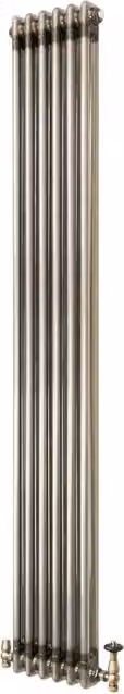 Radiatore 2 Colonne Verticale Metallo Grezzo 1800 x 290 mm TRV