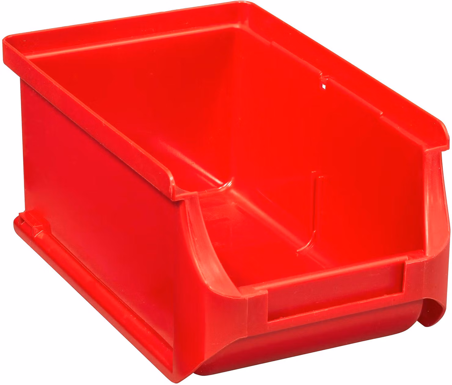 allit ProfiPlus Box 2 scatola portaoggetti a giorno, in PP, rosso