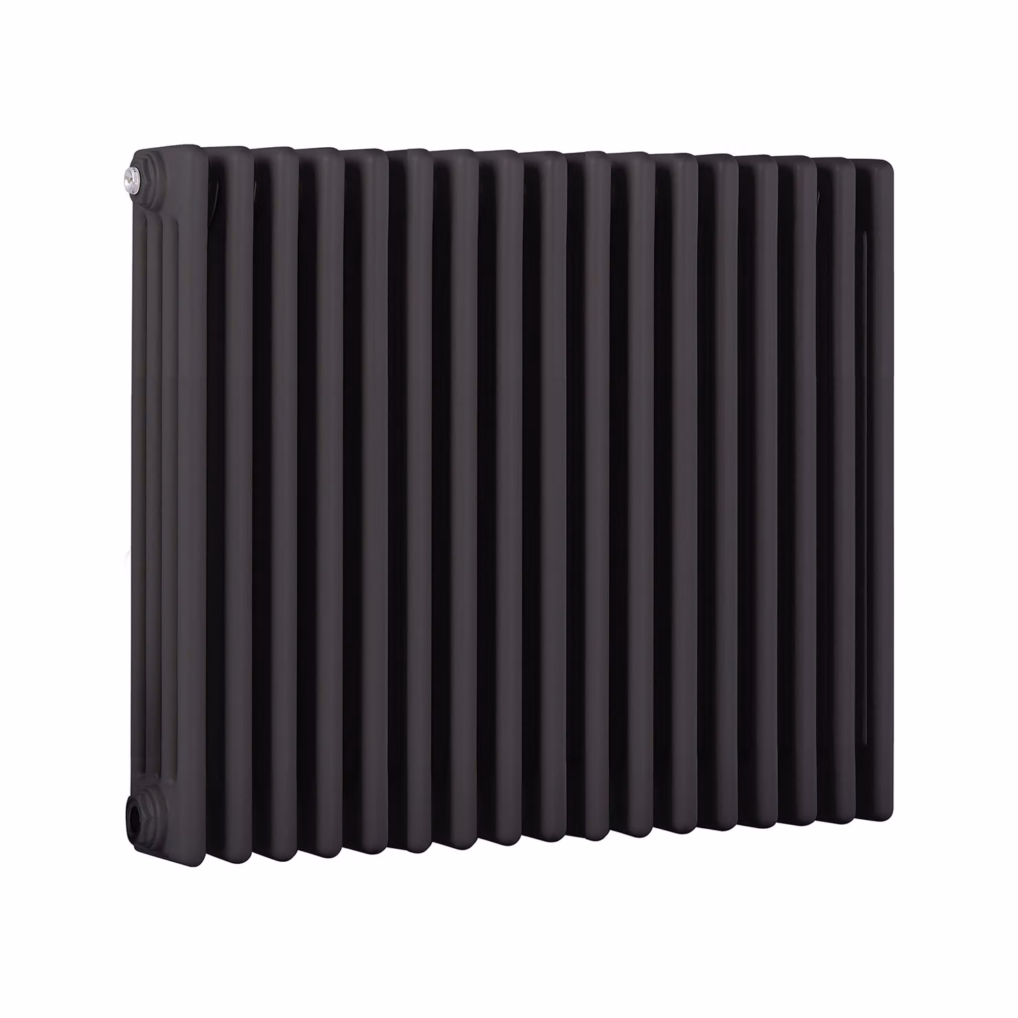 Radiatore Orizzontale a Colonne (4 Colonne) 600mm x 785mm - Grigio (Carbon Grigio) - Regent