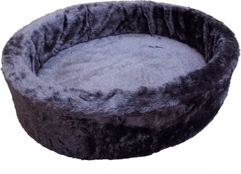 Letto in peluche Nobby 70 cm grigio