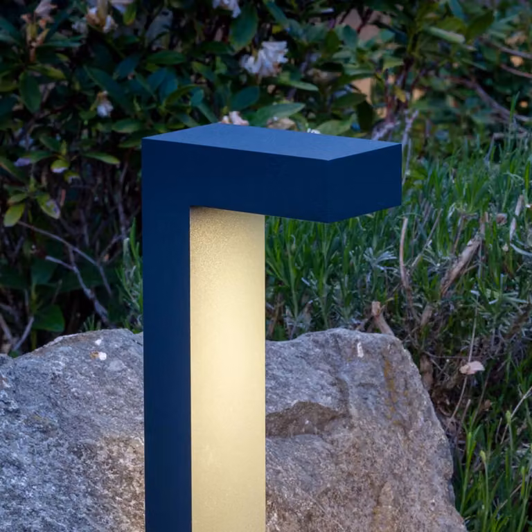 BRUMBERG Lampioncino da giardino Lantern, Alluminio / Grigio / Zincato, Alluminio, Design, Lampada LED da esterni