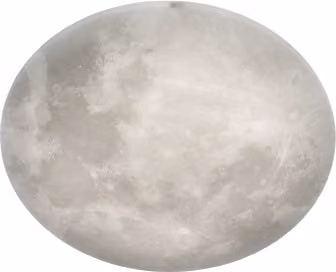 Plafoniera Led Lunar GD Trio di Trio Leuchten, colore bianco, con fasi lunari e telecomando, dimmerabile