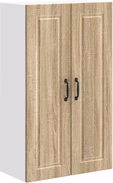 Armadio da cucina a parete moderno pratico contenitore 60 x 31 x 100 cm in legno multistrato rovere sonoma 02_0054477
