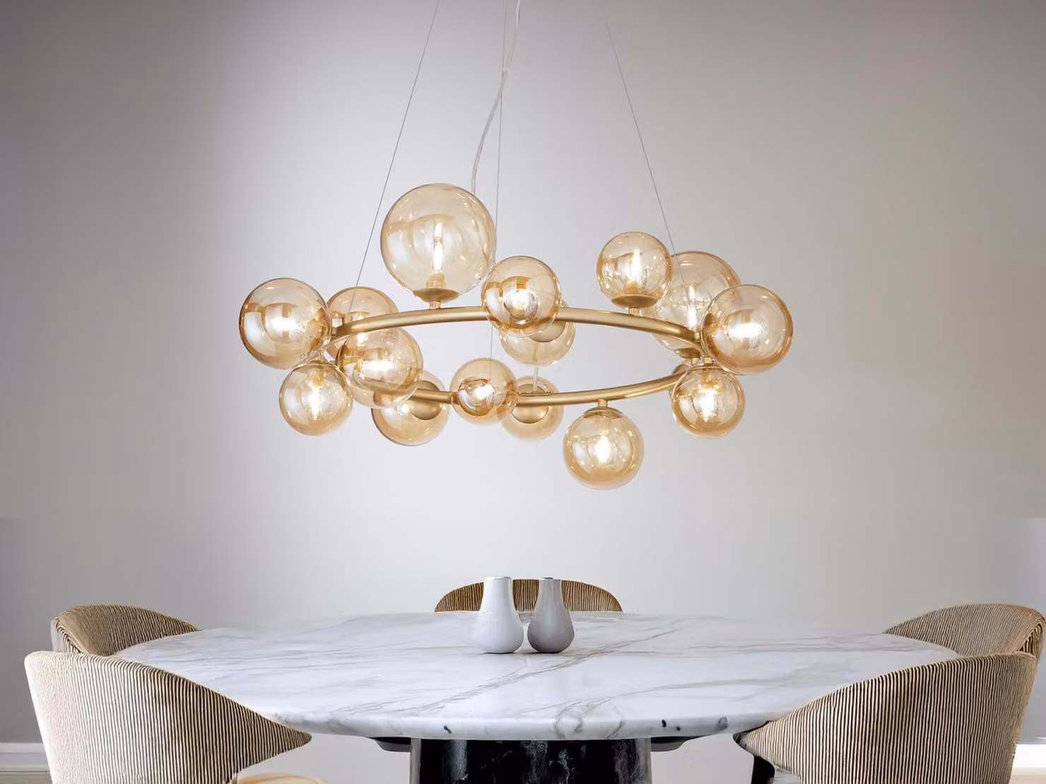 Lampada a sospensione Honey Gold 16 luci