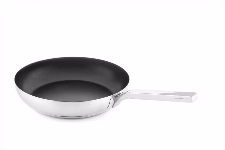 Padella antiaderente in acciaio inox per induzione linea Stile by Pininfarina, diam. 24cm