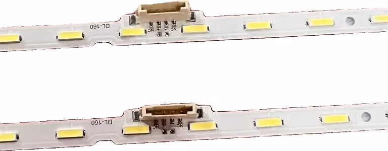 Strisce di retroilluminazione a LED, 28 LED per striscia, design dimmerabile, lunghezza 462 mm