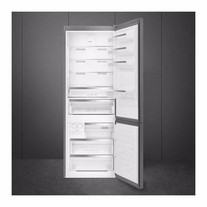 Smeg FC48XDNE Frigorifero Combinato No Frost 481 L Classe E Inox L: 70 cm, P: 71,2 cm, H: 192 cm – 2