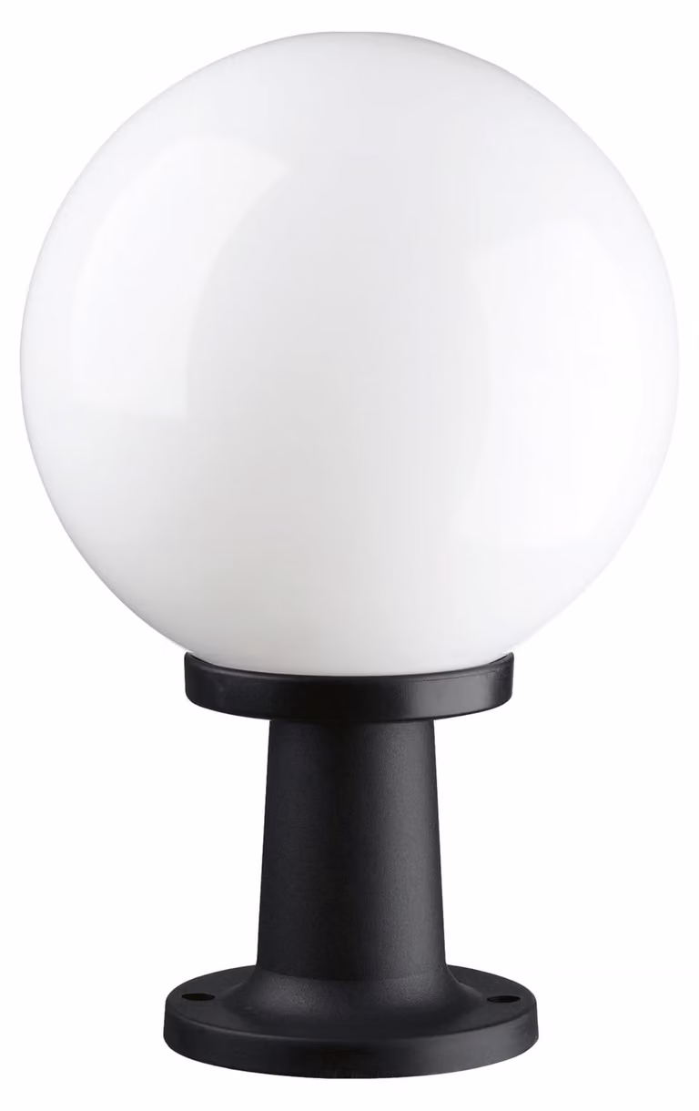 Lampada da parete VIC, 40x25 cm, nera, in resina, stile classico, 1 luce