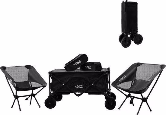 Passeggino con maniglione - Passeggino pieghevole - Carrello per bambini - Passeggino da spiaggia
