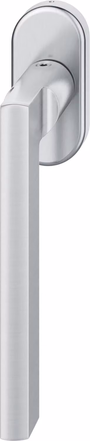 FSB maniglia per finestra 34 1035 rosone ovale universale in acciaio inox opaco