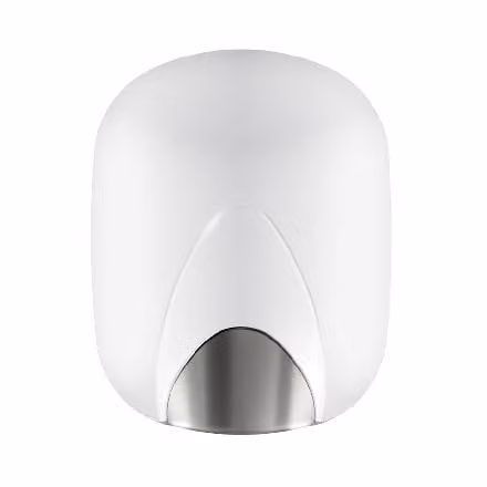 Sapho Asciugamani - Asciugamani EMPIRE ECOFLOW BF 1100, antivandalo, fusione ALU, bianco E9844