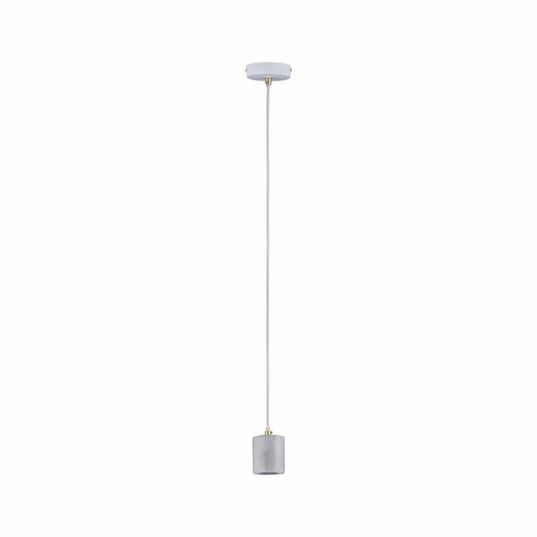 Neordic Nordin Pendelleuchte max1x20W E27 Weiß 230V Marmor