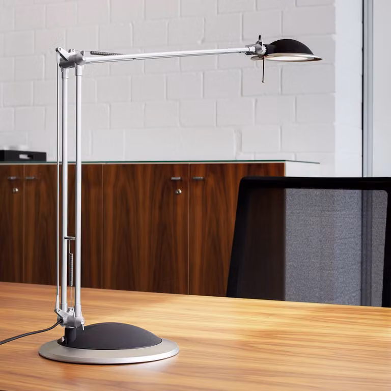 Maul Lampada da scrivania a LED MAULbusiness, Nero, Studio / Ufficio, Alluminio, Moderno, Lampada da tavolo LED