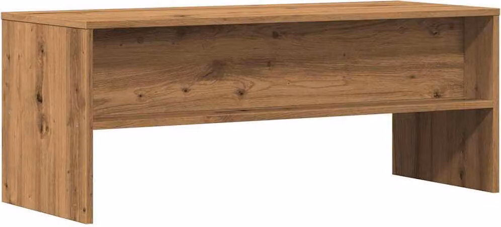 Mobile Porta TV Rovere Artigianale 100x40x40 cm in Truciolato