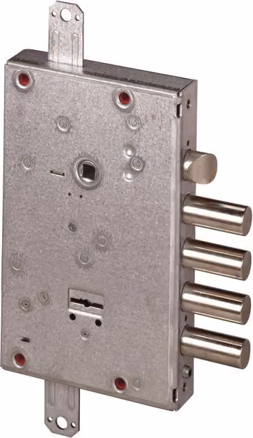 Serratura Cisa Dm New Camb Fac 57665.48 Alx in acciaio inossidabile colore argento