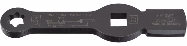 Hazet Chiave a percussione Torx, 2872-E24