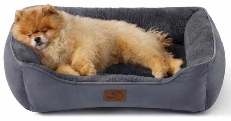 Cuccia per gatti, lavabile, 65,5 x 53 cm, color grigio scuro
