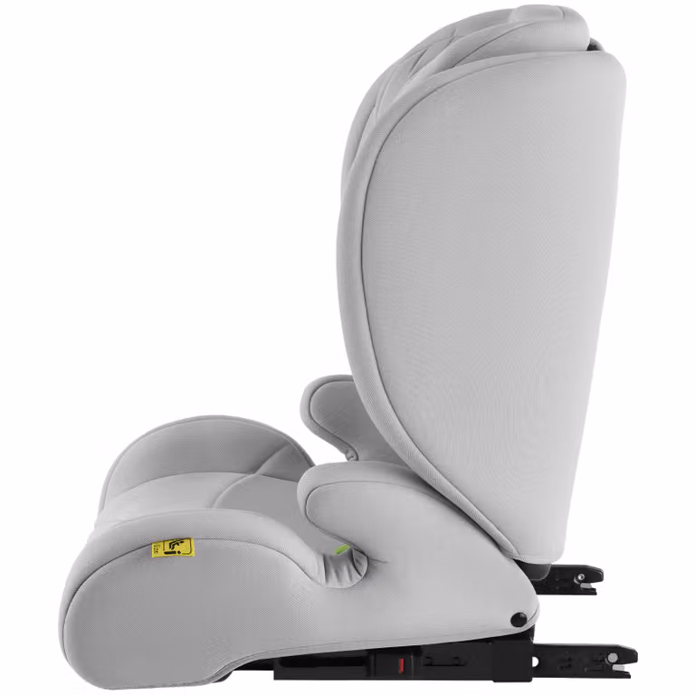 Seggiolino auto Tectake con ISOFIX, omologazione i-Size, orientamento fronte strada, grigio