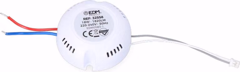 Edm 32523 / 32541 / 32542 Trasformatore a Led Trasparente Trasparente Taglia unica