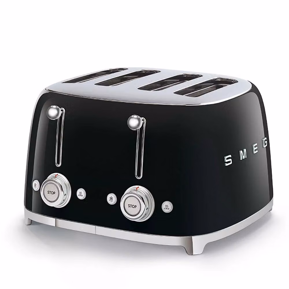 Tostapane Smeg 50 Style 4x4 2000W Nero TSF03BLEU – 2