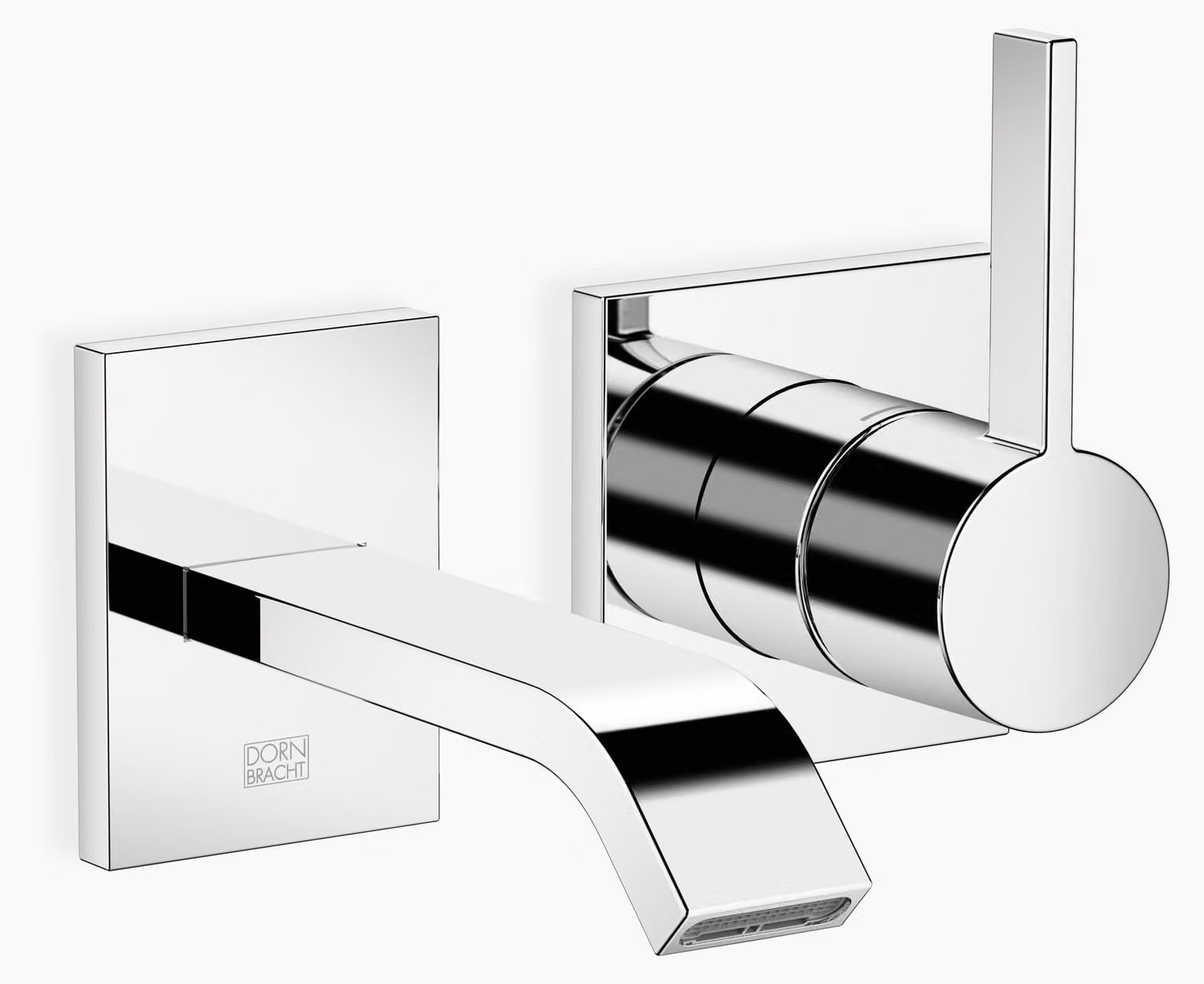 Dornbracht IMO Mitigeur monocommandé mural pour lavabos, sans vidage, saillie 140mm, 36860671-00, 36860671-00