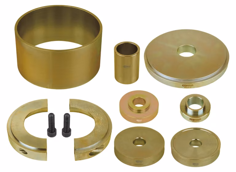 KS TOOLS Set di cuscinetti ruota per Volkswagen / Audi / Porsche, 10 pezzi - 440.0105