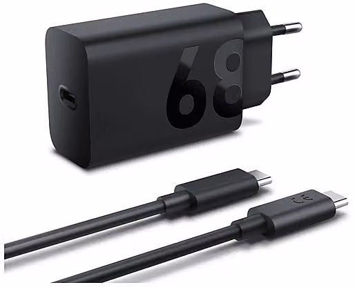 Caricabatterie Lenovo USB-C da 68W Nero