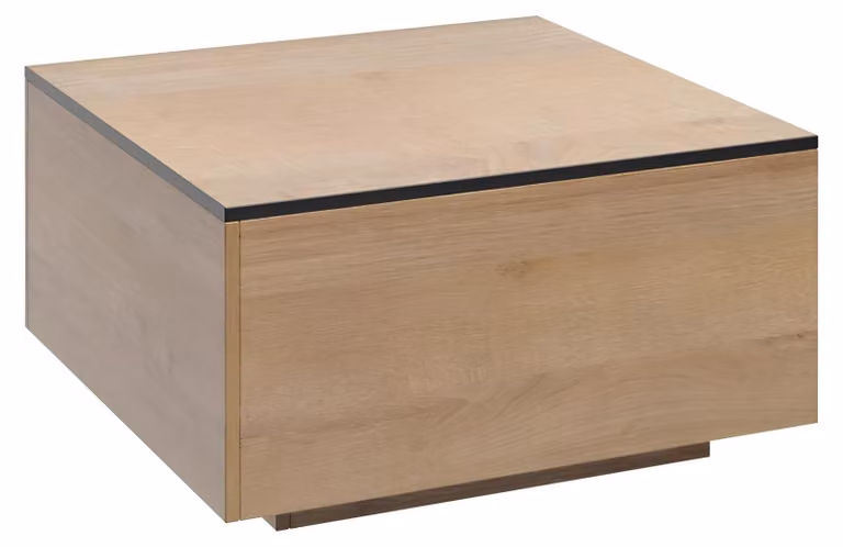 Beistell Tisch Couchtisch Echtes Holz Einrichtung Möbel Eiche 80x80cm Tische