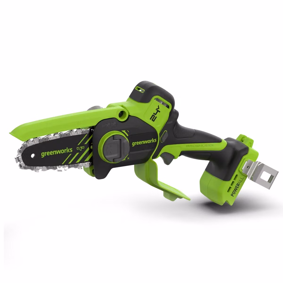 Greenworks POWERALL 24V Mini Motosega 10cm Gen. II - Senza batteria