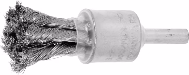 Lessmann Spazzola a setole intrecciate Filo INOX, ⌀ spazzola x spessore setole: 19X0,15 mm