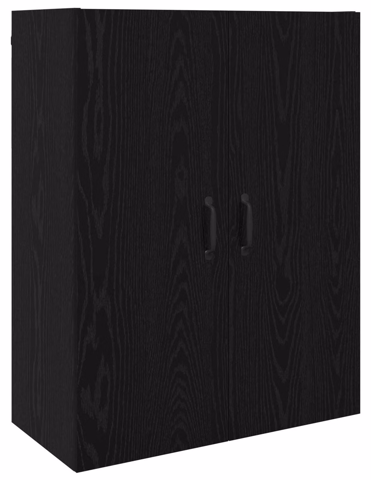 Armadietto a muro Rovere Nero 69,5 x 34 x 90 cm