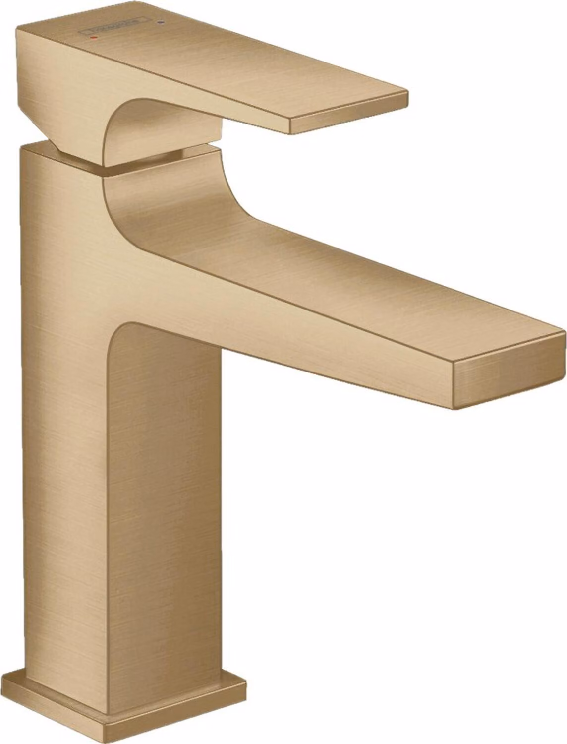 hansgrohe Metropol mitigeur monocommande de lavabo 110, avec poignée, vidage par poussée, saillie 135mm, 32507140, 32507140