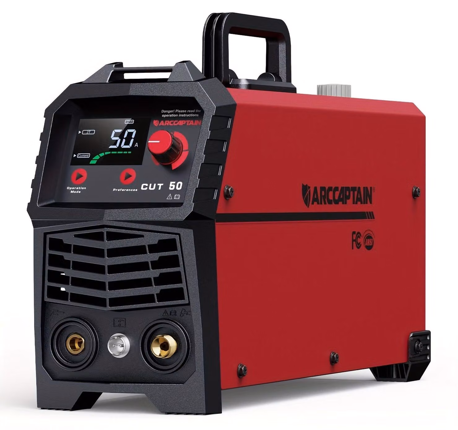 Tagliatubi al plasma – Tagliatrice per metalli – Inverter IGBT – Doppia tensione 110V/220V – Con compressore integrato